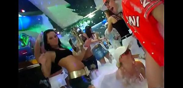  Explicit and brazen group gratifying